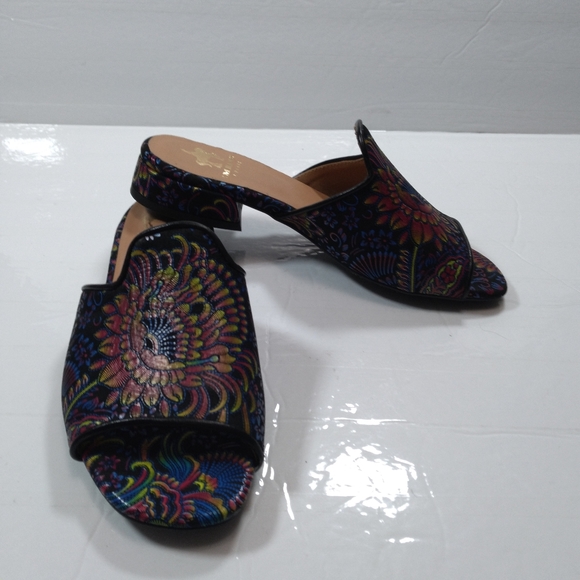 Embassy London women's slid on sandals - Picture 7 of 14